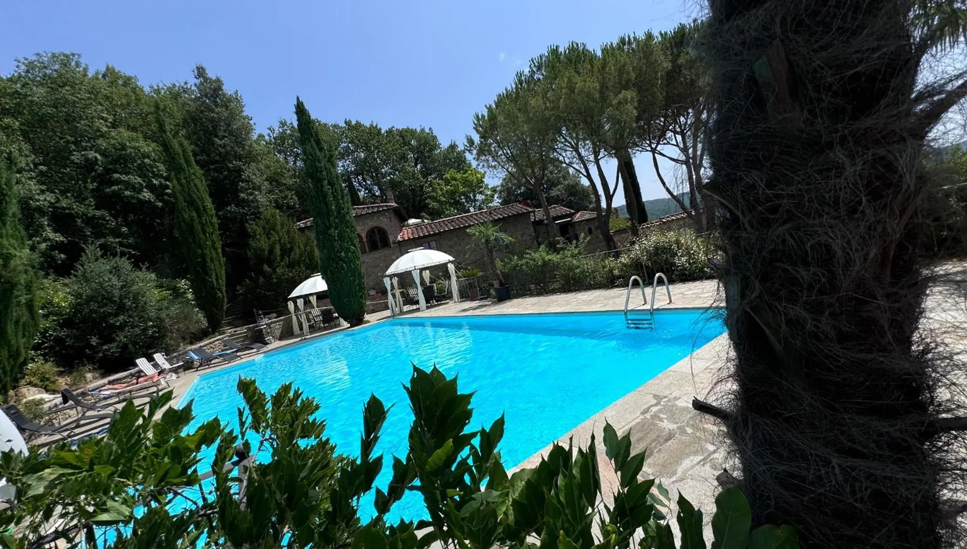 Apartman Ferienwohnung Fortuna Del Lupo Mit Pool Und Aussicht Subbiano Olaszország