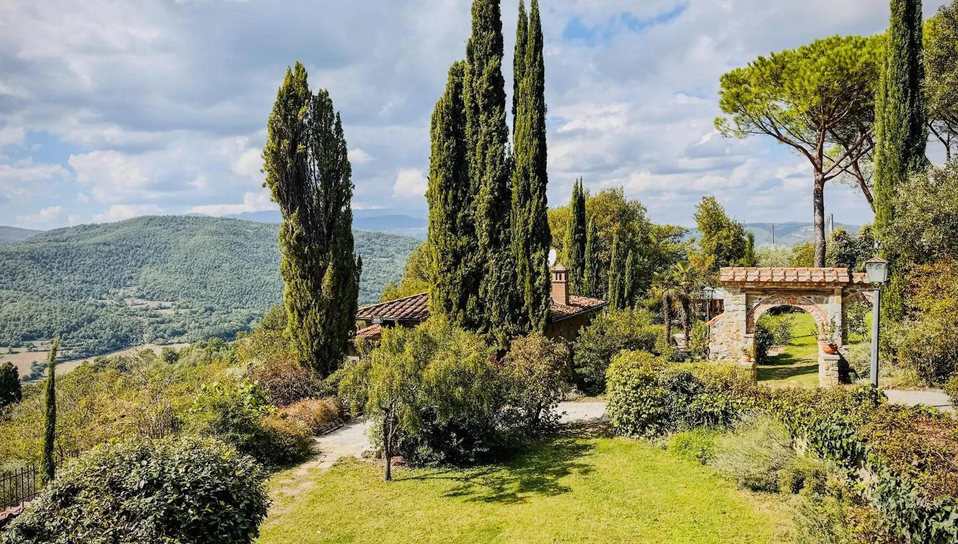 Ferienwohnung Fortuna Del Lupo Mit Pool Und Aussicht Subbiano Apartman